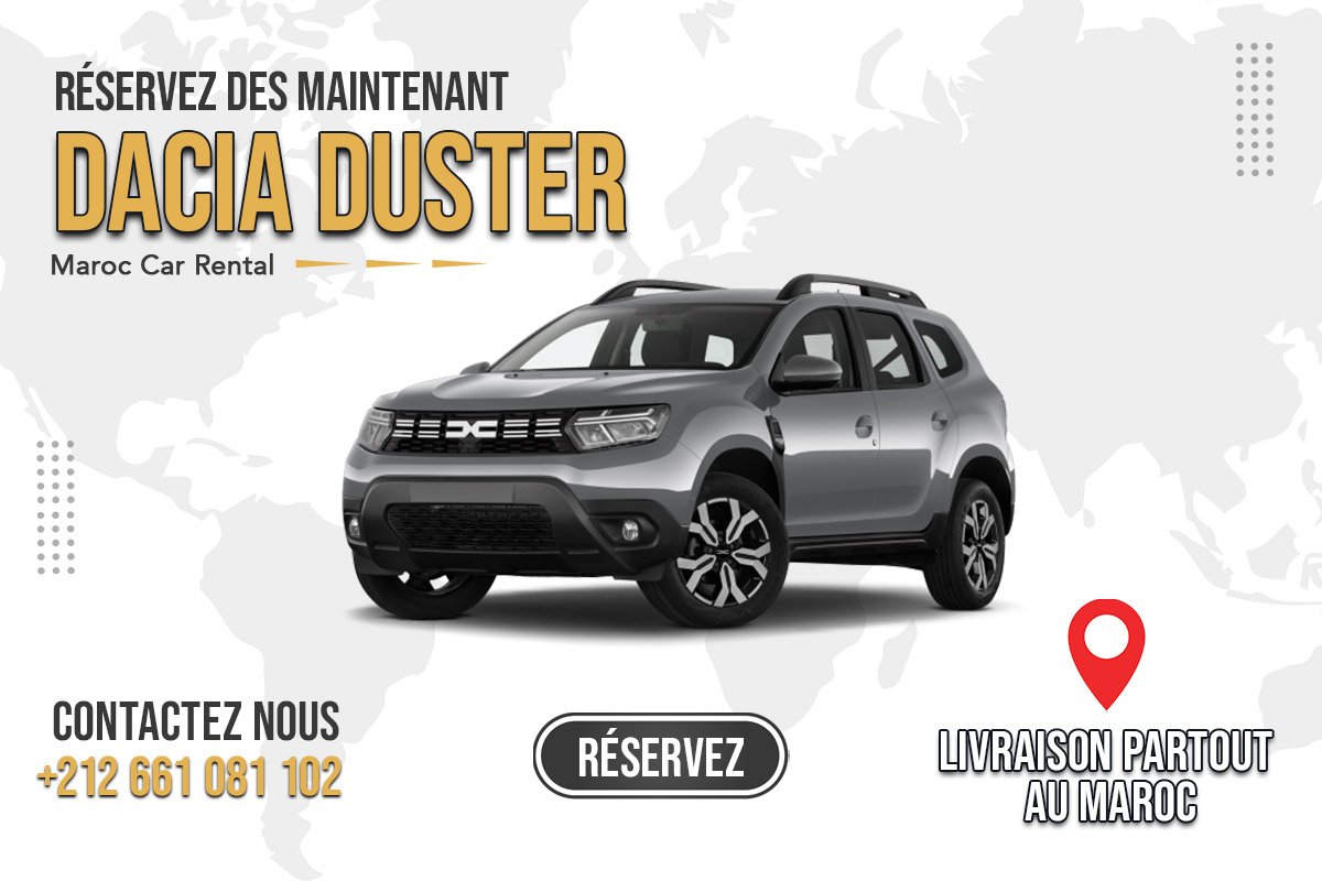 Location Dacia Duster Casablanca