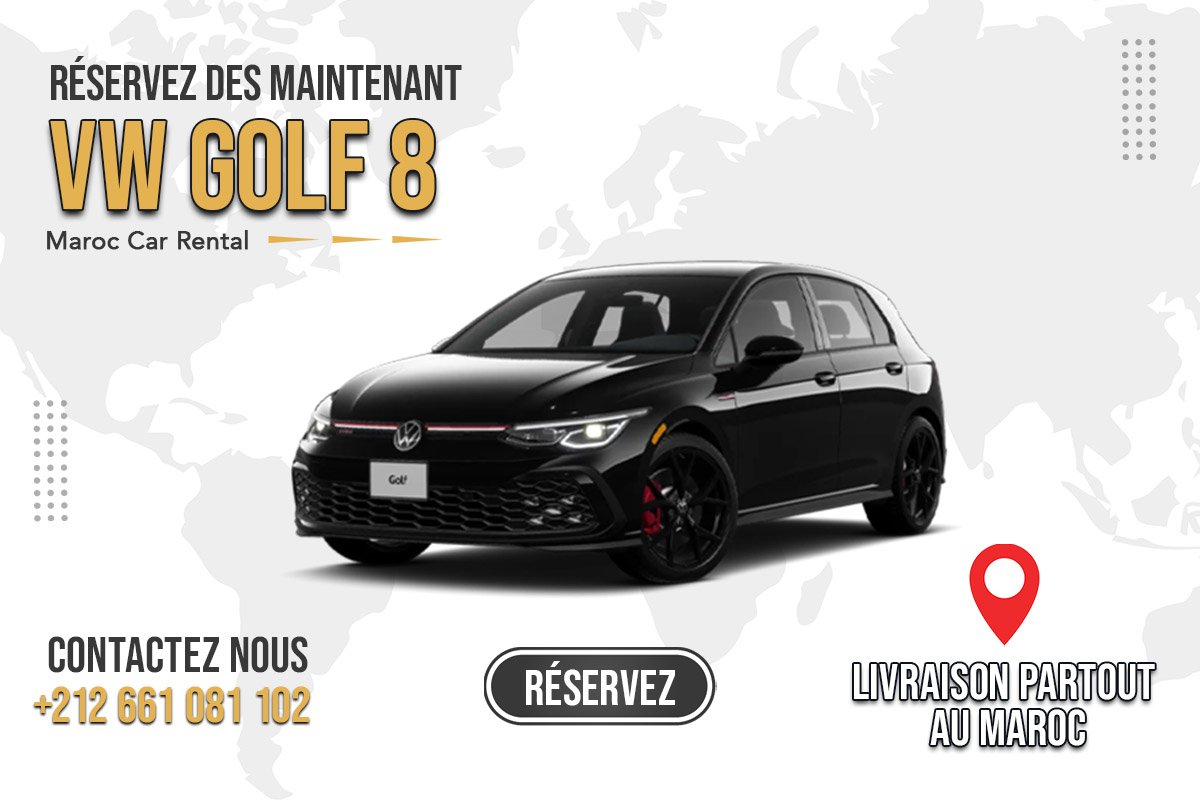 Location Golf 8 Casablanca