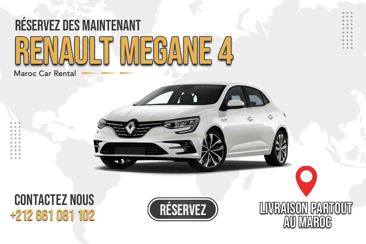 Location Renault Megane 4 Casablanca